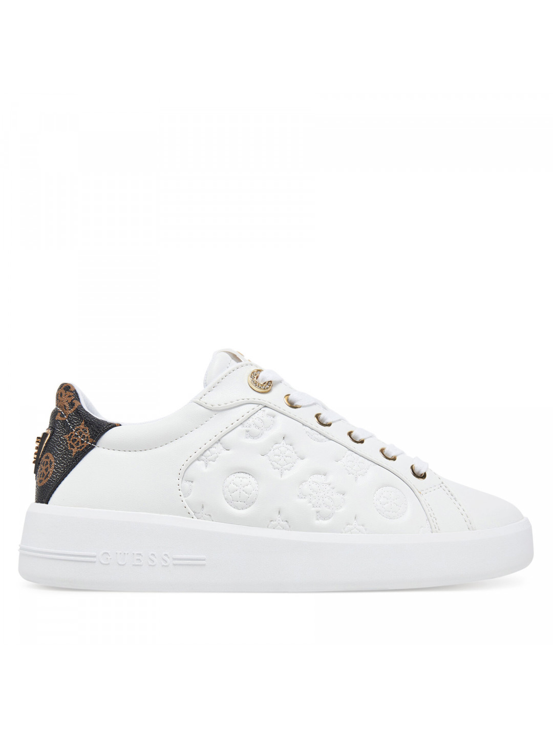 Sneakersy Guess FLJRON FAL12 Bílá